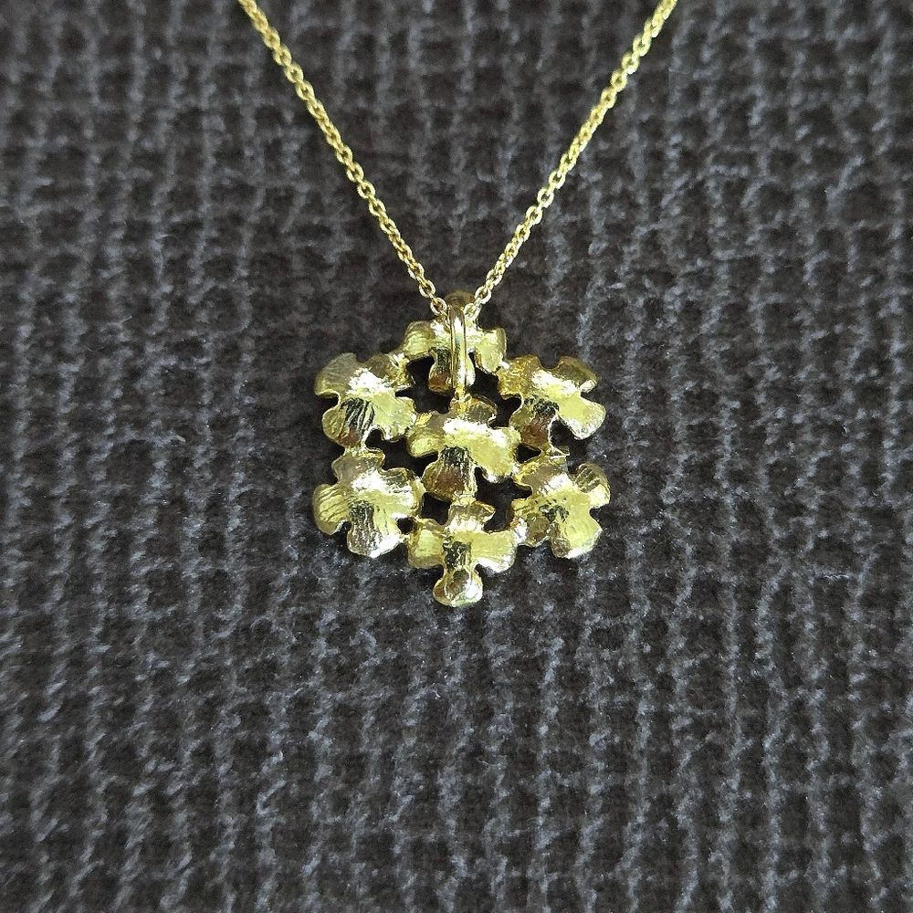 MESH "Lil Garden"💐 Pendant Necklace - NIB - Picture 10 of 16